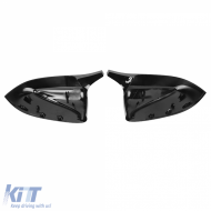 Csere visszapillantó tükör borítás fényes fekete BMW X3 G08 X4 G02 modellekhez-image-6200434