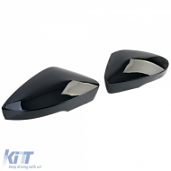 Csere visszapillantó tükör borítás szett fényes fekete Skoda Octavia 5E 2012-2020-image-6277983