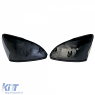 Csere visszapillantó tükör borítás szett fényes fekete Skoda Octavia 5E 2012-2020-image-6277985