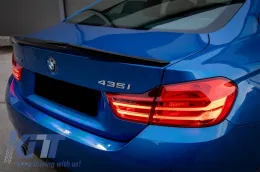 Csomagtér spoiler BMW 4 Coupe F32 (2013-) M4 CSL megjelenés, zongoralakk fekete-image-6060288