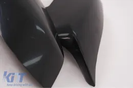 Csomagtér spoiler, hátsó lökhárító diffúzor kettő kipufogóvéggel és visszapillantó tükör borítással BMW 3-as F30 (2011-2019), M4 CSL Performance Design, zongoralakk fekete-image-6055989