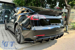 Csomagtér spoiler Vorsteiner típusú Tesla Model 3-hoz 2017-től, fényezetlen-image-6228033