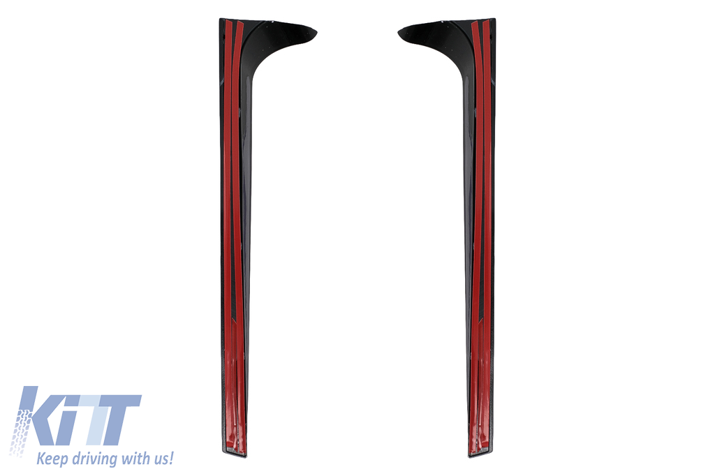 Csomagtérajtó ablak spoiler VW Polo AW MK6 (2018-up) modellekhez, zongoralakk fekete-image-6063077