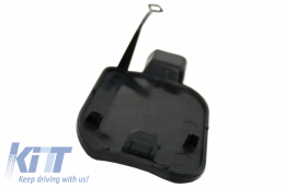 Cubierta gancho remolque para Mercedes S W222 2013-06.2017 solo para parachoques S63 S65 Look-image-6041005