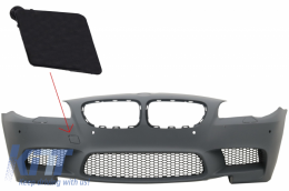 image-14-Cubierta Gancho Remolque Parachoques para BMW 5 Series F10 F11 2011-2017 M5 Look