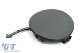 Cubierta gancho remolque Parachoques trasero Extensión para VW Golf 5 V 2003-2007 R32 Look-image-6074326