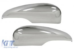 image-5-Cubiertas de Espejos para VW Golf 6 VI 2008-2014 Acero Inoxidable Cromado