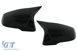 image-27-Cubiertas espejos para BMW X1 F48 X1 xDrive25e 06.15+ F45 14+ F46 06.15+ Negro M Look