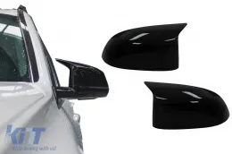 image-38-Cubiertas Espejos para BMW X3 G01 X3 G08 X4 G02 X5 G05 X6 G06 X7 G07 Negro M Look