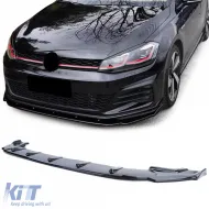 image-42-CUP Frontspoiler Lip Glanzschwarz, geeignet für VW Golf 7 GTI 13-20