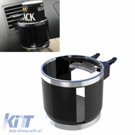 Cup Holder suitable for Air Conditioner Outlet Black 22526