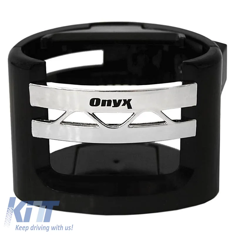 Cup Holder suitable for Air Conditioner Outlet Black 21555 Onyx