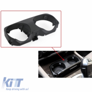 Cup Holder suitable for BMW Series 7 F01 / F02 08-15 Black