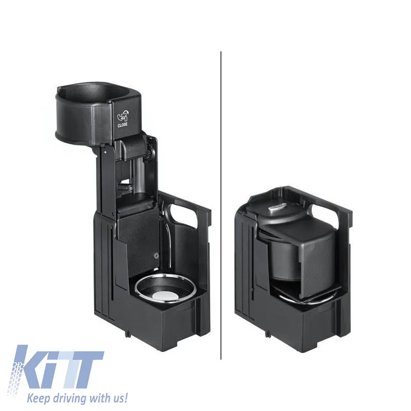 Cup Holder suitable for Mercedes-Benz E-Class W211 2002-2009 / CLS W219 2004-2012 Black
