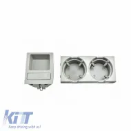 Cup Holder with Storing Coin Holder suitable for BMW 3 E46 Grey S9922-image-6296847
