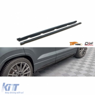 Cupra Ateca Max Side Skirt Lower Lip Piano Black Vacuum Plastic / 2021 - - DTSSC6026070