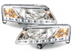 image-24-D-LITE fényszóró Audi A6 4A 04-08 LED DRL HID Xenon D2S króm