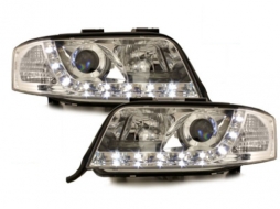 D-LITE headlights suitable for AUDI A6 4B 97-01_daytime running light_chr - SWA06LGX