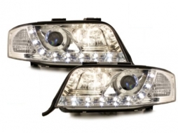 D-LITE headlights suitable for AUDI A6 4B 97-01_daytime running light_chr-image-63925