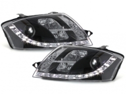 D-LITE headlights suitable for AUDI TT 8N_daytime running light_black-image-65144