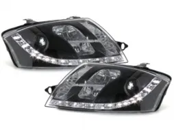 image-3-D-LITE headlights suitable for AUDI TT 8N_daytime running light_black
