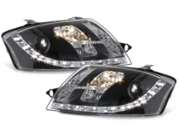 D-LITE headlights suitable for AUDI TT 8N_daytime running light_black-image-65145