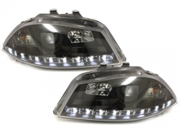 D-LITE headlights suitable for SEAT Ibiza 6L 03-08_daytime running light_ - SWSI05LGXB
