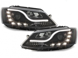 image-23-D-LITE Headlights suitable for VW Jetta Mk6 VI 6 11+ daytime running light black
