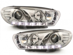 D-LITE headlights suitable for VW Scirocco III daytime running light_chro - SWV33LGX