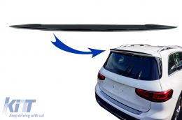 image-2-Dachdeckelspoiler für Mercedes GLB X247 2019+ Glänzend schwarz