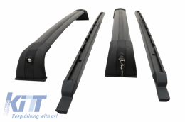 Dachgepäckträger Rails Cross Bars System für Rover Discovery 3 III 2004-2009-image-5995303