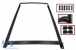 Dachgepäckträger Regenrinne Kreuzschienen-System für Range Rover Vogue III 2002-2013-image-38236