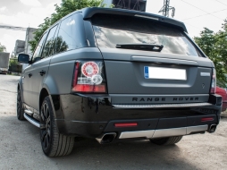 Dachspoiler für Range Rover Sport Facelift L320 2010-2013 Aubiography Look Stoßstange Fußplatte-image-6041946