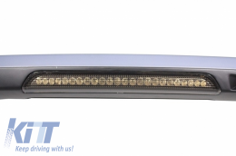 Dachspoiler für Sport L320 05-09 Autobiography Look Kofferraumklappe hinten Chrom-image-6054231