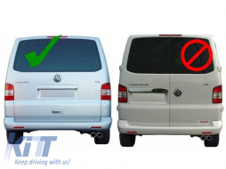 Dachspoiler für VW Transporter Multivan Caravelle T5 T5.1 Facelift 03-15 Sportline Look-image-5990640