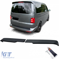 image-15-Dachspoiler Heckspoiler mit ABE in glänzendem Schwarz, geeignet für VW Bus T6 T6.1 mit Hecktüren