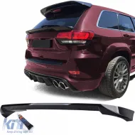 image-5-Dachspoiler Lippe in Schwarz Glanz geeignet für Jeep Grand Cherokee WK2 14-20