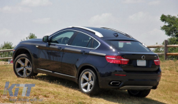 Dachträger geeignet für BMW X6 E71 E72 2008-2015 Silber-image-6078986