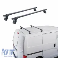 image-34-Dachträger Stahl CRUZ Cargo Spro-105cm 922-003 Set mit Montagesatz geeignet für Ford Courier 91-02 2 Stück