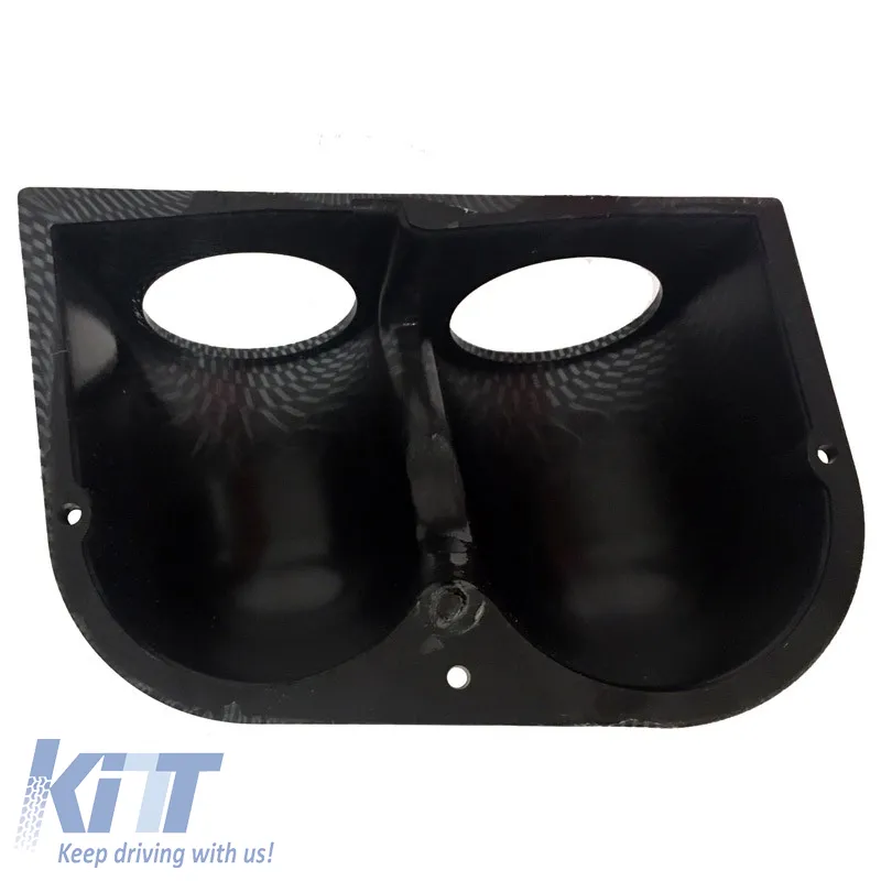 Dashboard Gauge Pod Double (2 x 52mm) Carbon Look Auto Gauge