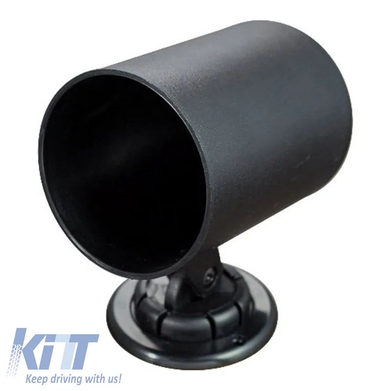 Dashboard Gauge Pod Single (1 x 55mm) Adjustable Black Auto Gauge