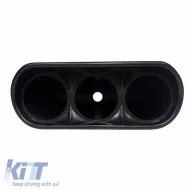 Dashboard Gauge Pod Triple (3 x 52mm) Black Auto Gauge-image-6300829