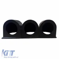 Dashboard Gauge Pod Triple (3 x 52mm) Black Auto Gauge-image-6300915