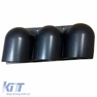 Dashboard Gauge Pod Triple (3 x 52mm) Black Auto Gauge-image-6300917