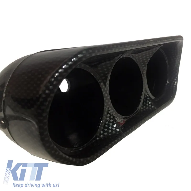 Dashboard Gauge Pod Triple (3 x 52mm) Carbon Look Auto Gauge