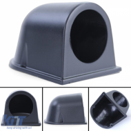 image-14-Dashboard mount for 1 additional gauge 52mm black matte