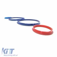 Dashboard Tacho Rings suitable for BMW 5 E39 95-03, 7 E38 94-02, X5 E53 99-05 Tri-Color ///M-image-6301673
