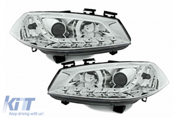 DAYLIGHT-Scheinwerfer für Renault Megane 11.2002-12.2005 DRL Chrom-image-54503