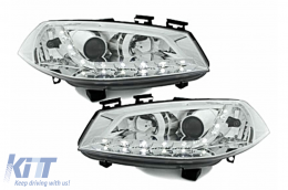 DAYLIGHT-Scheinwerfer für Renault Megane 11.2002-12.2005 DRL Chrom-image-5986423