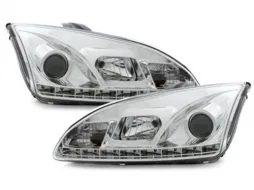 image-50-DAYLIGHT Фарове подходящи за Ford Focus MK1 (09.2004-01.2008) DRL Хром